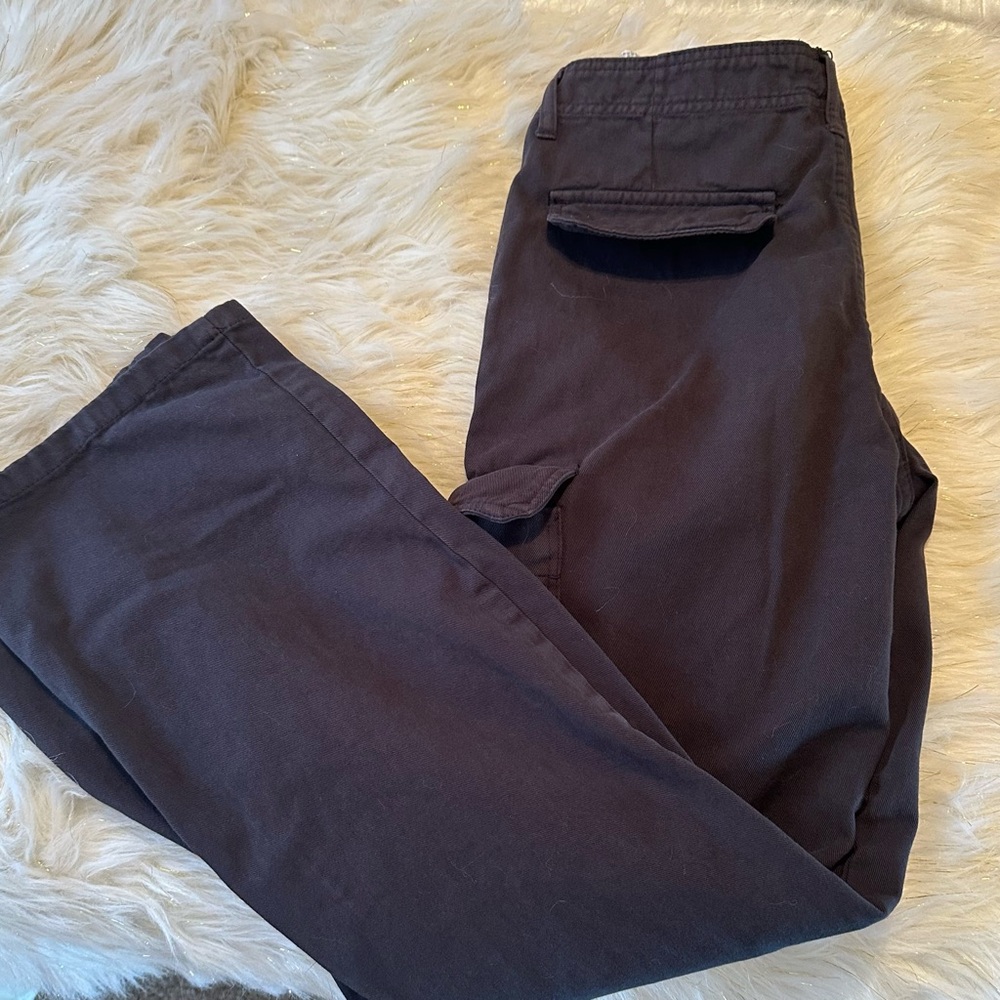 Zara Women's Dark Gray Cargo Pants